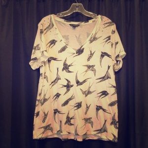 Women’s R&R retro V-neck T-shirt